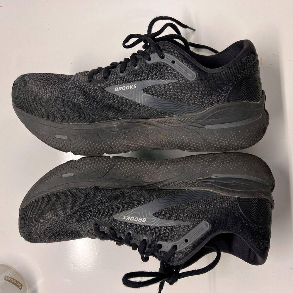 Brooks Ghost Max Shoes Mens Size 10 Extra Wide US Black Lace Up Running Sneaker - Picture 4 of 9